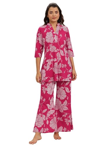 Libas Printed Cotton Night Suits For Women (50327Rxxl)