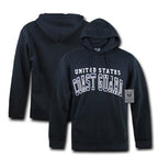 Pullover Hoodie,US Coast Guard, Navy, 2X