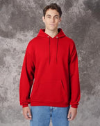 Unisex Ecosmart 5050 Pullover Hooded Sweatshirt - WHITE - S(D0102H7D7WT)