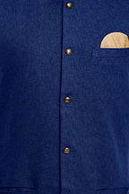 Be Active MenS Linen Blend Nehru Jacket With Mandarin Collar