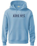 ADRO Men's Cotton Neck Hooded Sweatshirt (H24-ADRO-SK_Sky Blue