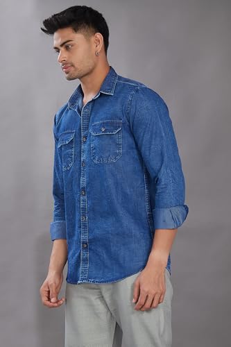 Divisive MenS Slim Fit Cotton Shirt