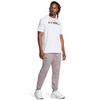 Under Armour Men's Sportstyle Tricot Joggers, (015) Tetra Gray / / Black, Large