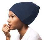 ADAMA Satin Lined Jersey Beanie - Ultra Soft, Fashionable Hipster Chic, Satin Lining Prevents Breakage and Tangling, Day and Nig