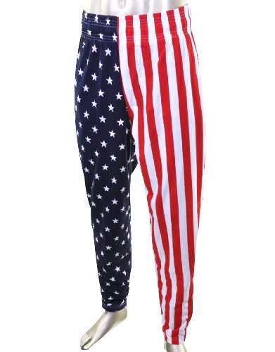 Otomix Men's American Flag USA Baggy Workout Pants X-Large