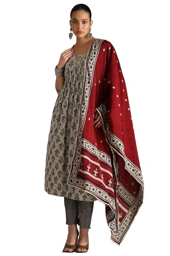 Soch Women Viscose Salwar Suit Set (ews5cd21976