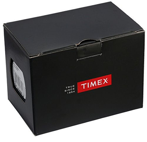 Timex Women's TW2R98600 Stretch Bangle Crisscross 25mm Two-Tone Expansion Band Watch