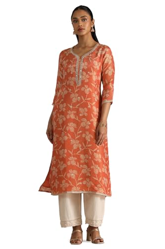 Soch Women Tissue Floral Regular Kurta (