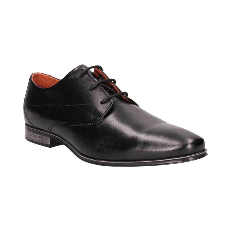 Bugatti Margo Black Leather Mens Derby Shoes  UK 6 6