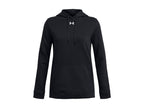 Under Armour Women's Hustle Hoodie Black | White XL