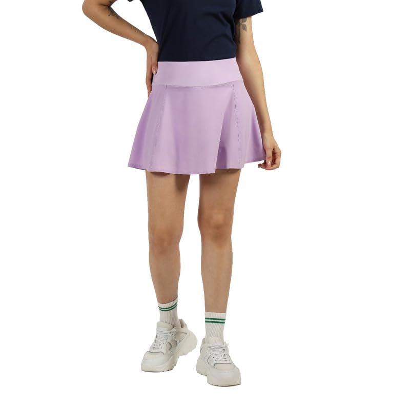 BlissClub Do It All Skorts | Inbuilt Shorts with Pocket with Silicon Lining | Adequate Coverage | Sweat Wicking