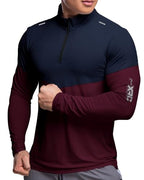 Noble Monk MenS Regular Fit Round T Shirt |Full Sleeves |Solid Pattern | Casual T-Shirt For Men