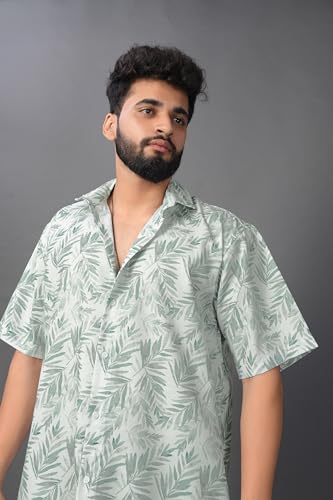 Brown Culture Half Sleeve Relaxed Fit MenS Casual Shirt | Cotton Blend Oversized Shirt For Man || Men Shirt Casual