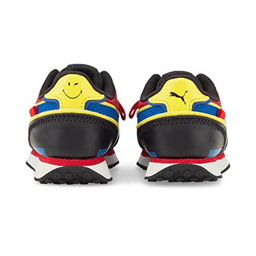 PUMA Future Rider SmileyWorld Alternate Closure (Toddler) Puma Black/Royal Blue 5 Toddler M