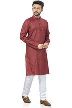 Be Active 100% Cotton Stylish Trendy Solid Pattern Full Sleeve Comfortable MenS Kurta Pyjama Set Gives Rich Look Rfsk0001_27_Se