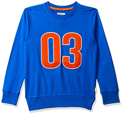 Pepe Jeans BoyS Cotton Sweatshirt (Pibt200010_Royal_16)