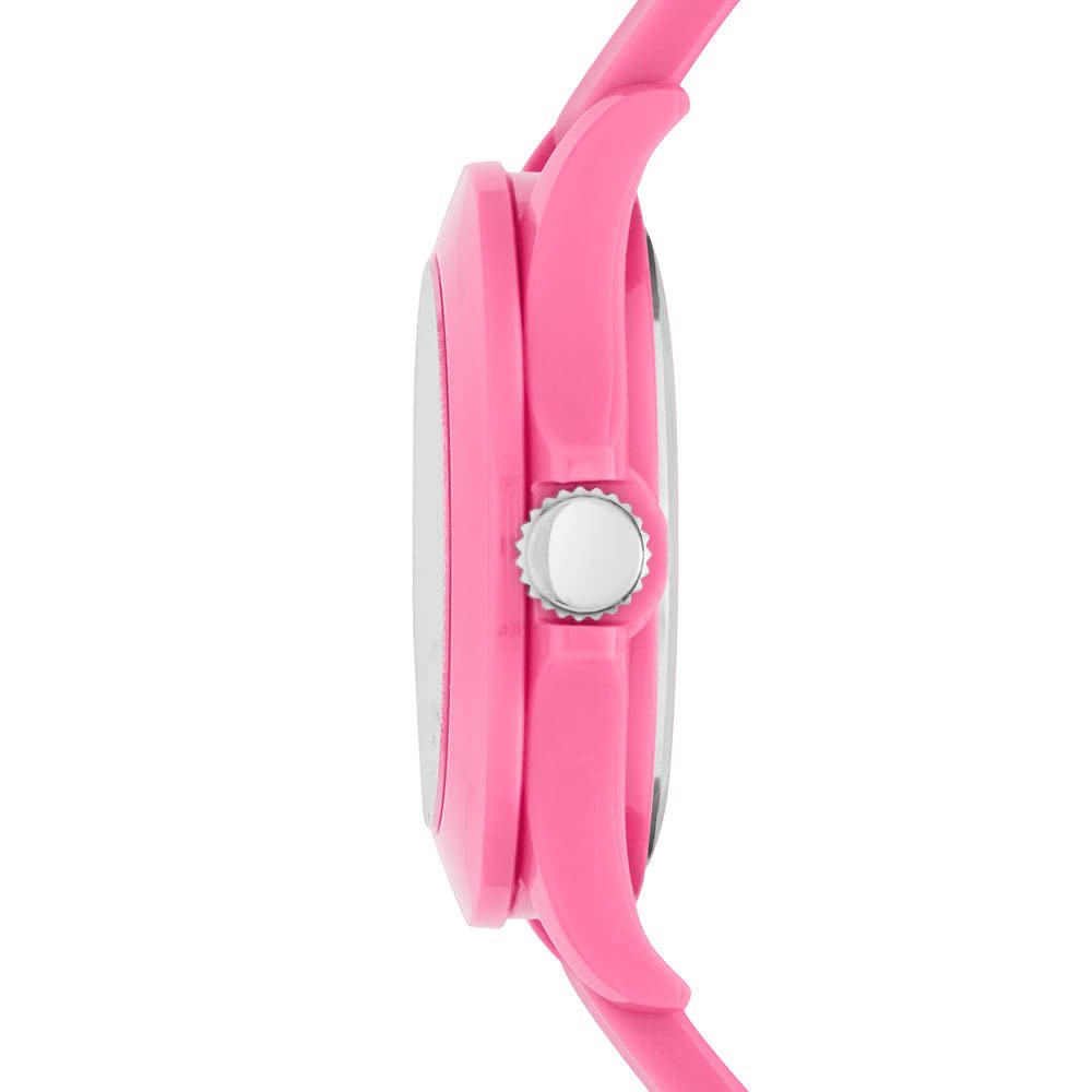 Skechers Women's Rosencrans Midsize Quartz Three-Hand Watch, Color: Bright Pink (Model: SR6022)