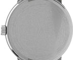 Timex Men's Easy Reader Bold 43mm Watch - Silver-Tone Case Cream Dial with Brown Leather Strap