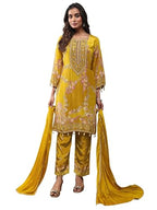 Libas Art Printed Crepe Straight-Fit Kurta Set For Women (51193Axxl)