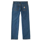 Carhartt Boys' Big Denim Pant, Medium wash, 16