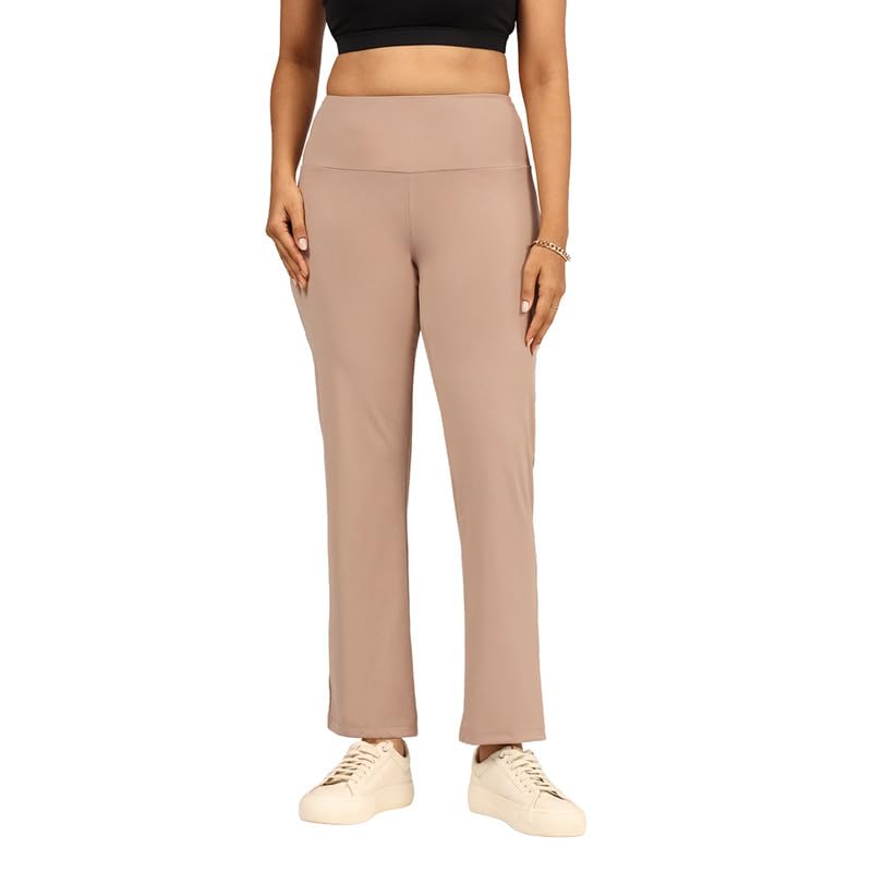 BlissClub Ultimate Straight Pants - Lite, Straight Silhouette, Stretchy, Comfortable, Back Pocket