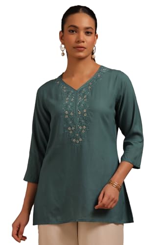 Soch Women Rayon Embroidered Clothing Set