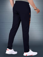 Tee Projekt Lycra Combo Soild & Zippered Pockets Style Regular Fit Track Pant for Men Jogger, Gym Wear, Yoga
