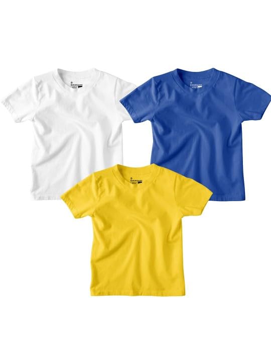 Bon Organik Boys Regular Fit T-Shirt (BON15044_Multicolor