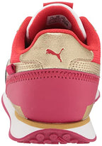 PUMA unisex child Future Rider Sneaker, Puma White-persian R, 4.5 Big Kid US