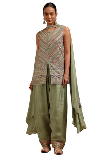 Soch Women Suit Set with Sequins