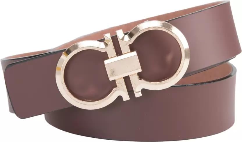 Niddleman 6021/ Trendy Unisex Artificial Leather Belt, Boys Belt For Casual Or Formal Classic Designs For Work & Business Casual 26