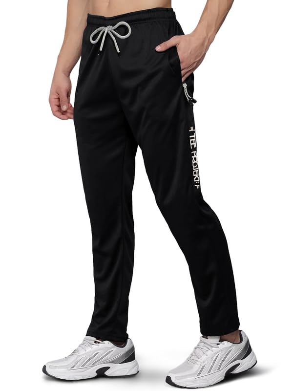 Tee Projekt Men Lycra Soild Track Pant,Mens Lycra Track Pant,Running Wear, Sports, Fancy Sports Jogger,Mens Sports Regular Fit