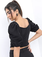 Ketch WomenS Regular Fit Fashion Vest (Khtp000068_Black