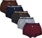 Rupa Macroman MenS Cotton Brief (Assorted Colours, 110 Cm, 4Xl) - Pack Of 5(Colors And Prints May Vary)