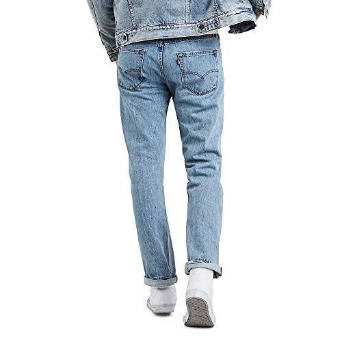 Levi's Men's 501 Original Fit Jeans (Also Available in Big & Tall), Light Stonewash, 34W x 34L