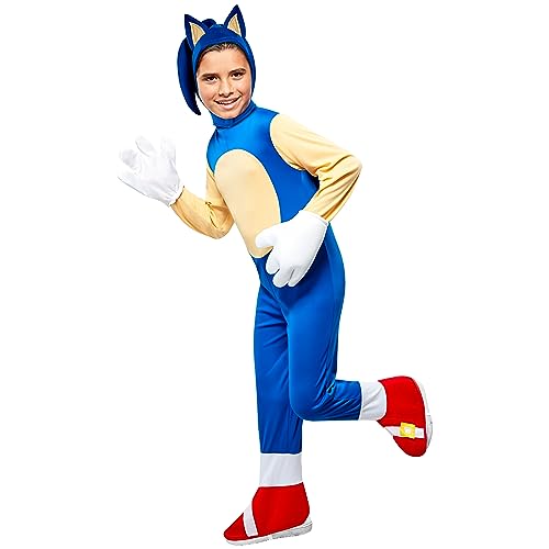 Rubies Child's Sonic Generations Sonic The Hedgehog Deluxe Costume, Medium