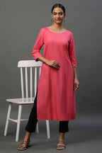 Aurelia Women'S Cotton Blend Kurta