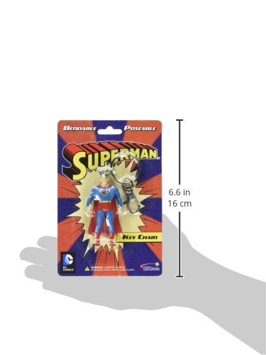 NJ Croce Superman Key Chain, 3, Blue