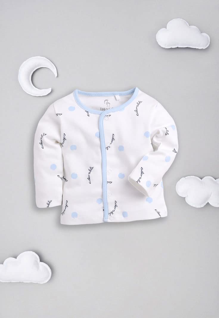 BABY GO Baby Boy Full Sleeves 100% Pure Cotton Regular Fit T-Shirt