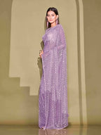 Womanista WomenS Women Ready To Wear Saree Ll Women Lycra Saree Ll Women Pre Draped Saree Ll Women One Minute Saree Ll Un-Stitc