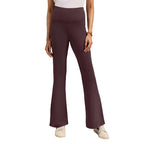 BlissClub Ultimate Flare Pants Lite Regular for Women Upto 54 ft | High Waist Trousers and Formal Pants for Office wear | Comfo
