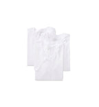 Fruit of the Loom Men's V-Neck T-Shirt, White, Large(Pack of 3)