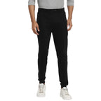 Turtle Men Essentials Black Solid Joggers
