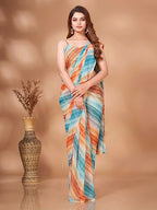 Womanista WomenS Leheriya Georgette (Ti_3334_Multicolor)