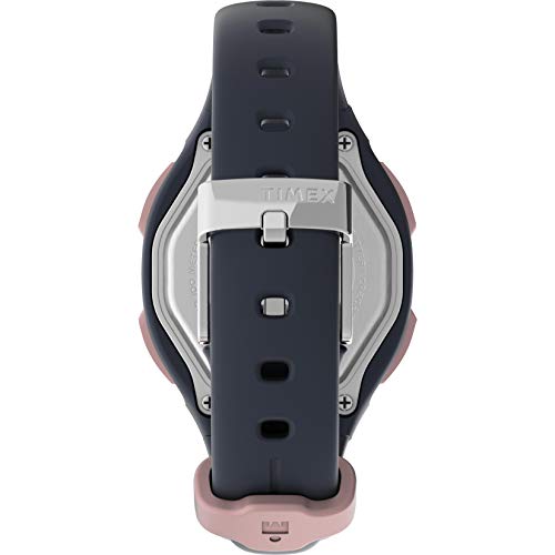 Timex Women's Ironman Triathlon Transit 33mm Resin Strap Watch - Rose Gold Top-Ring & Navy Resin Strap