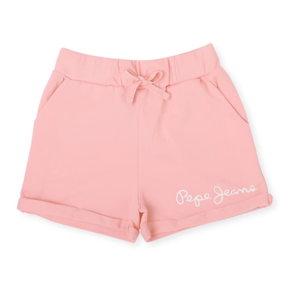 Pepe Jeans GirlS Chino Shorts (Pg800788_Pink_4)