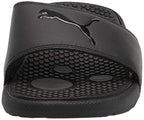 PUMA Women's Cool Cat Slide Sandal, Black, 6
