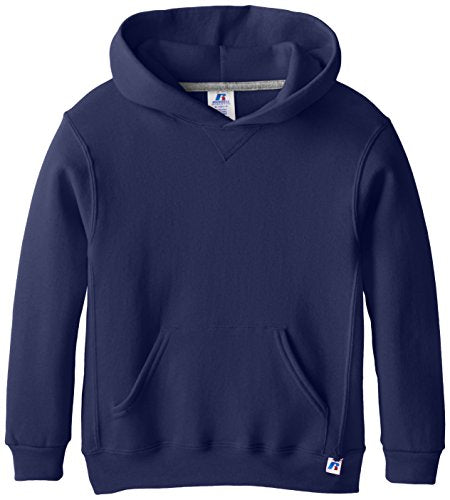 Russell Athletic Athletic Big Boys Fleece crew, Hoodie-navy, S