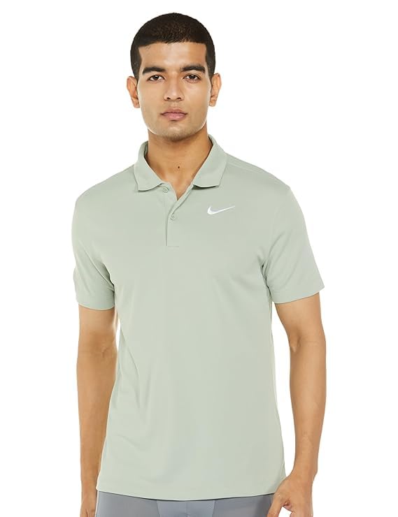 Nike Solid Regular Fit Polo T-Shirt Men Polo Shirts