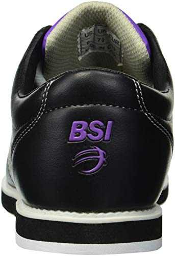 BSI 654 Women's Classic #654, Black/Purple, 7.5